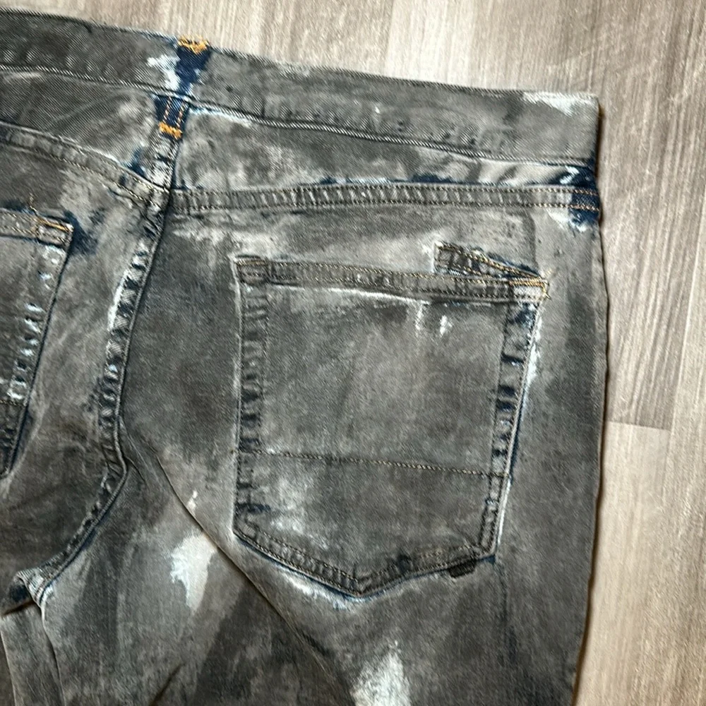 PRPS Blue Asphalt Effect Skinny Jeans (NWOT) - 34